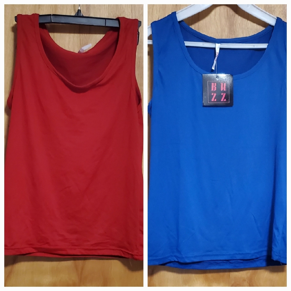 RED OR BLUE WOMEN FASHION TOP BUZZ